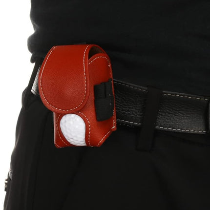 Golf Ball Pouch Set of 2 Belt Clip Holder Perfect Golf Gift for Men.