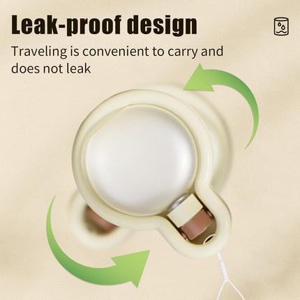 Collapsible Dog Water Bottle 350ml Leakproof BPA Free for Travel Outdoor Use.