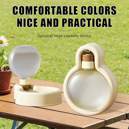 Collapsible Dog Water Bottle 350ml Leakproof BPA Free for Travel Outdoor Use.