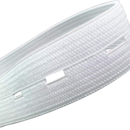 2 Pack Adjustable Elastic Waistbands 5 Meters Black & White Universal Fit for Pants All Sizes Clothing.