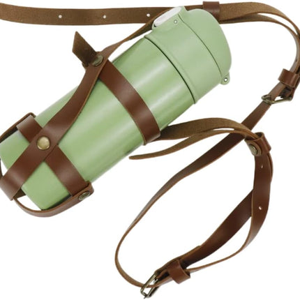 Universal Water Bottle Carrier Strap - Hands-Free Adjustable Holder for Walking, Cycling & Festivals - Pack of 1.