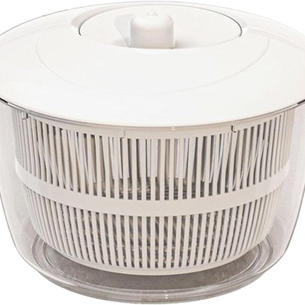 Multifunctional Salad Spinner with Colander Fast Drying Collapsible Vegetable Fruit Kitchen Tool.