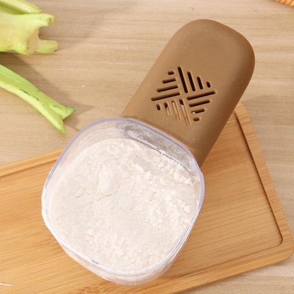 2-in-1 Food Scoop and Airtight Clip - Ideal for Pet Food, Flour, Rice & Coffee - 1 Piece.