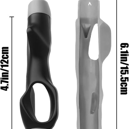 Golf Grip Trainer for Right-Handed Players Perfect Grip & Swing Training Aid Easy to Attach to Any Golf Club.