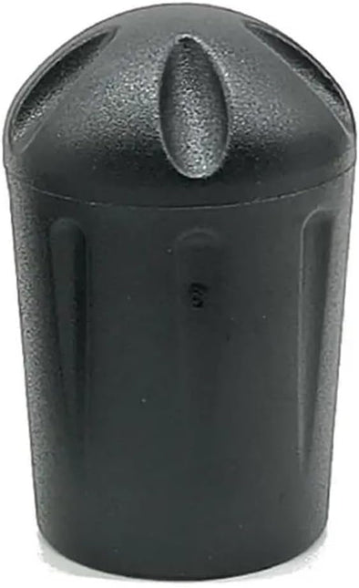 18mm Silicone Chair Leg Caps - 4 Pack Black Floor Protectors Scratch Resistant Furniture Pads.
