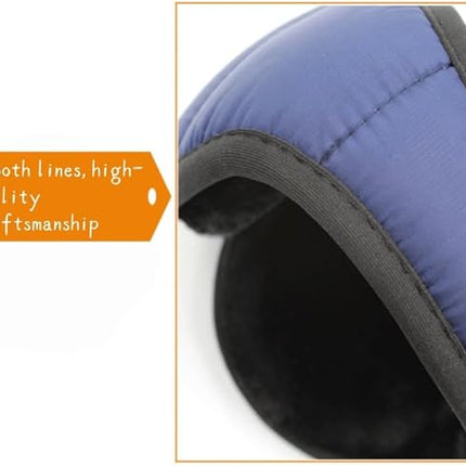 Foldable Windproof Neck Warmer for Men and Women Ideal for Cycling and Winter Sports Black.