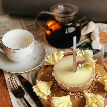 Multifunctional Stainless Steel Cheese and Chocolate Slicer Perfect for Demoin Cheese.