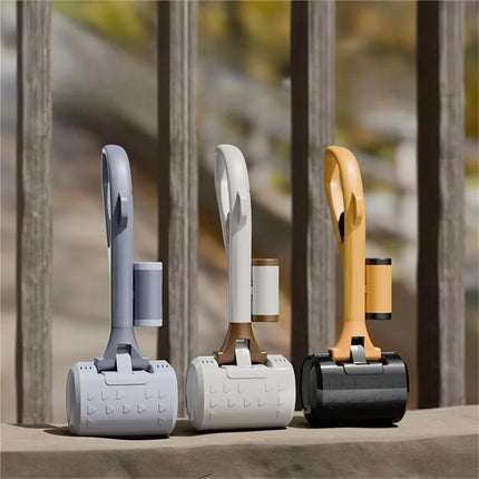 Dog Poop Scoop Long Steel 60cm One-Handed Operation Garden Park Use.
