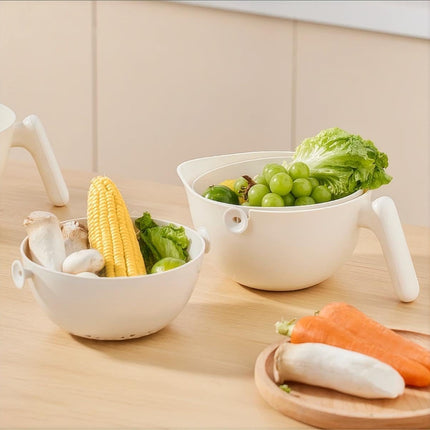 1 Piece White Sink Drain Strainer Food Fruit Vegetable Kitchen Sink Waste Filter.