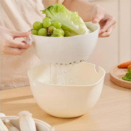 1 Piece White Sink Drain Strainer Food Fruit Vegetable Kitchen Sink Waste Filter.