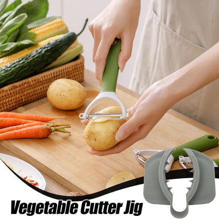 1 Piece Grey Anti-Slip Vegetable Cutter Safety Gloves - Ergonomic Kitchen Protection for Durable Food Preparation.