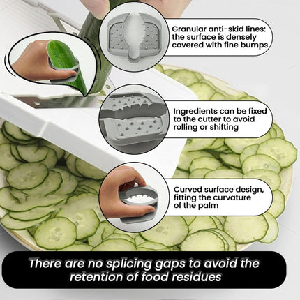 1 Piece Grey Anti-Slip Vegetable Cutter Safety Gloves - Ergonomic Kitchen Protection for Durable Food Preparation.