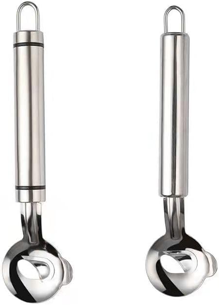 2 Piece Stainless Steel Manual Noodle Cutter Set Essential Kitchen Tool for Home Use.