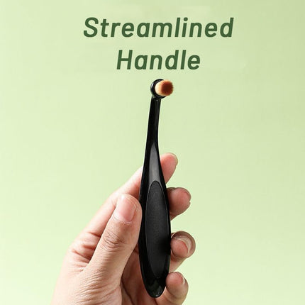 4 Pack Black Pet Tear Stain Remover Brush with Ergonomic Handle and Washable Bristles.