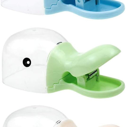 3-Piece Pet Food Scoop Set 2-in-1 Dog Cat Feeding Spoon with Food Bag Sealing Clip.