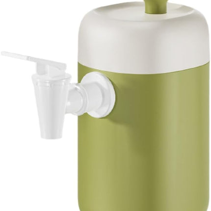 Manual Pneumatic Water Pump Green with Food-Grade Silicone Hose Suitable for Large Capacity Containers.
