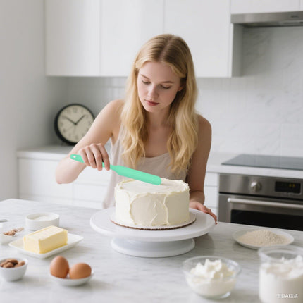 4 Piece Silicone Scraper Set 24cm Flexible Spatulas for Mixing Spreading Jars Bottles.