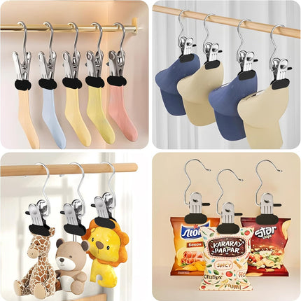 30-Piece Rotating Belt Organizer with Clips Durable Space-Saving Closet Hanger.