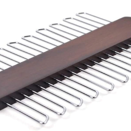 Wooden Belt and Scarf Hanger - Keep Wardrobe Organized & Tidy - Anti-Slip & Scratch-Resistant Storage - 1 Piece.