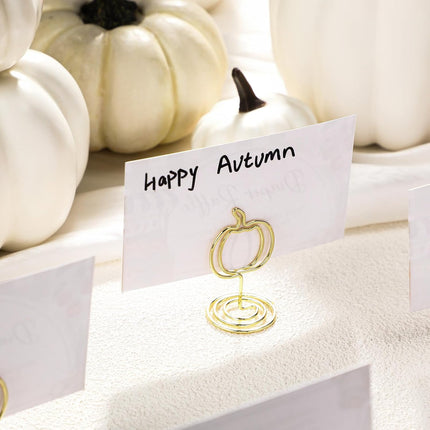 30 Pack Gold Pumpkin Table Decorations 5cm - Autumn Festival Ornaments.