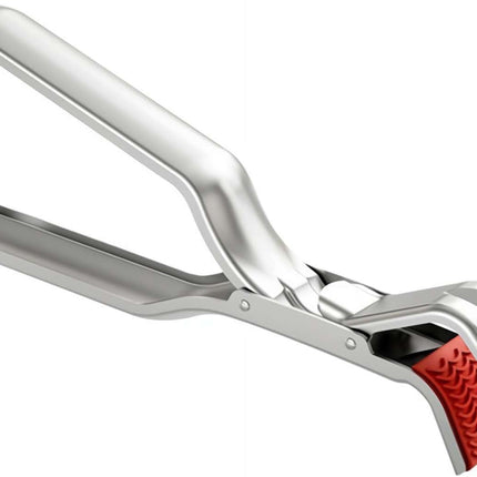Stainless Steel Heat Resistant Anti-Scald Kitchen Tongs - Oven Stew Pot Scale Tongs - Multifunctional Silver 1pc.