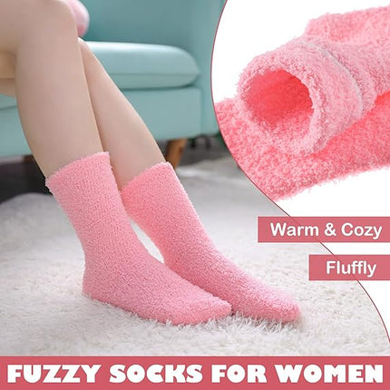 5 Pack Women's Winter Warm Socks Comfortable Soft Home Socks.