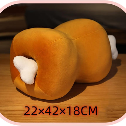 Heated Hand Warmer Cushion - Plush Fleece Body Pillow - Multipurpose Head Neck Support Cushion for Cold Weather Relief.