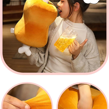 Heated Hand Warmer Cushion - Plush Fleece Body Pillow - Multipurpose Head Neck Support Cushion for Cold Weather Relief.