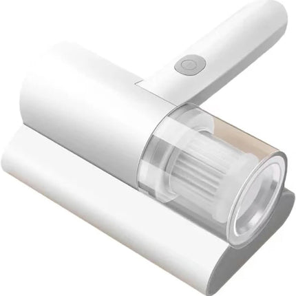1200mAh Cordless Handheld Vacuum Cleaner White Compact Portable for Mattress Pillow Clothes Sofa Carpet Cleaning.