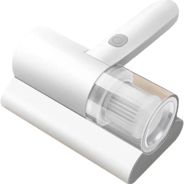 1200mAh Cordless Handheld Vacuum Cleaner White Compact Portable for Mattress Pillow Clothes Sofa Carpet Cleaning.