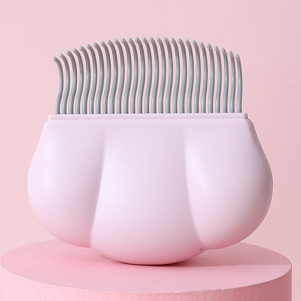 Pink Pet Hair Remover Brush Suitable for Cats and Dogs Anti-Shedding Grooming Tool 1 Piece.