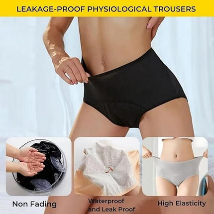 Women's 8 Pack XL Leakproof Briefs Multiple Colours.