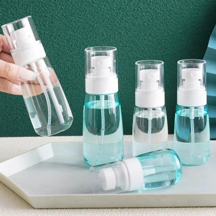 2 Pack 60ml Multifunctional Refillable Spray Bottles for Travel Makeup Plants Cleaning.