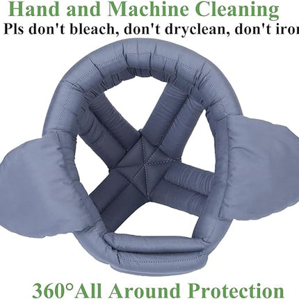 Protective Hat for Elderly - 1 Piece - Army Green - Thickened - Soft.