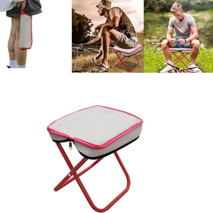 Folding Cane - 1 Piece - Hand Support Cane - Foldable Stool - Portable for Outdoor Camping Hiking Travel Sketching.