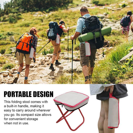 Folding Cane - 1 Piece - Hand Support Cane - Foldable Stool - Portable for Outdoor Camping Hiking Travel Sketching.
