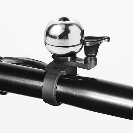 Universal Bicycle Bell Black Waterproof for Adult and Kids Bikes.