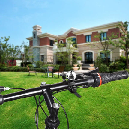 Universal Bicycle Bell Black Waterproof for Adult and Kids Bikes.