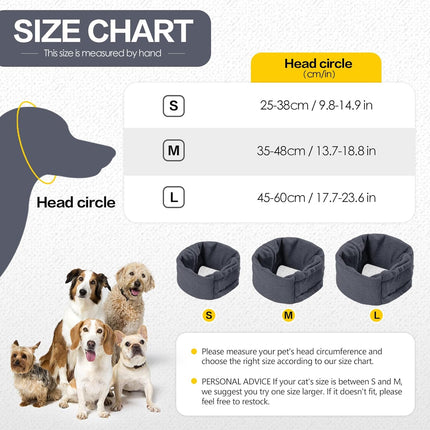 Dog Ear Protection Headband - Purple - Medium Size - Noise Reducing Pet Ear Cover for Dogs.