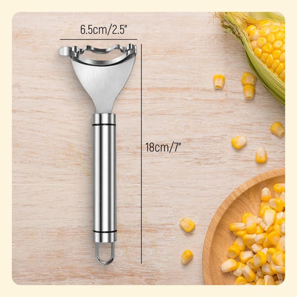 Stainless Steel Corn Kernel Peeler Tool Fast Corn Separator Maize Granulator Efficient Kitchen Gadget.