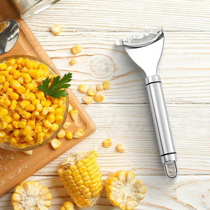 Stainless Steel Corn Kernel Peeler Tool Fast Corn Separator Maize Granulator Efficient Kitchen Gadget.