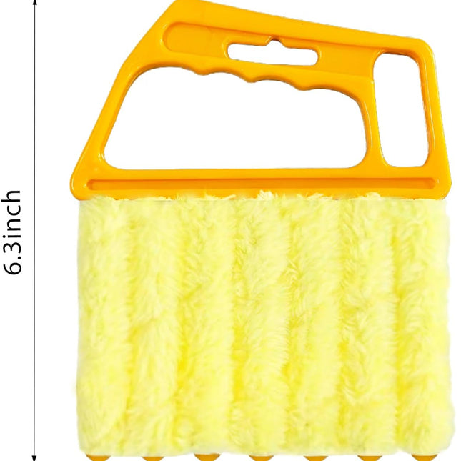 4 Pack Lamella Cleaner Dust-Free Yellow and Orange Blades Cleaning Tool.