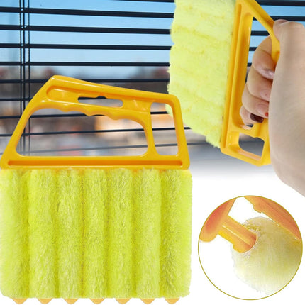 4 Pack Lamella Cleaner Dust-Free Yellow and Orange Blades Cleaning Tool.
