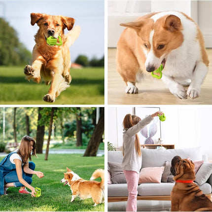 Interactive Chew Toy for Small Dogs Square Shaped Teeth Cleaning and Biting Plaything.