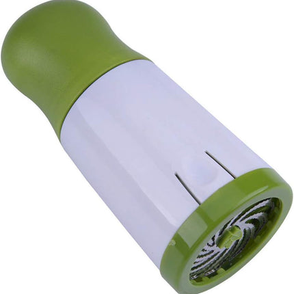 17cm Green Manual Fresh Herb Grinder for Kitchen.
