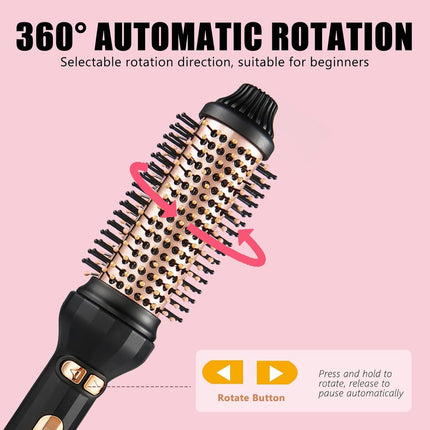 Automatic Curling Iron Hair Styler - Black.