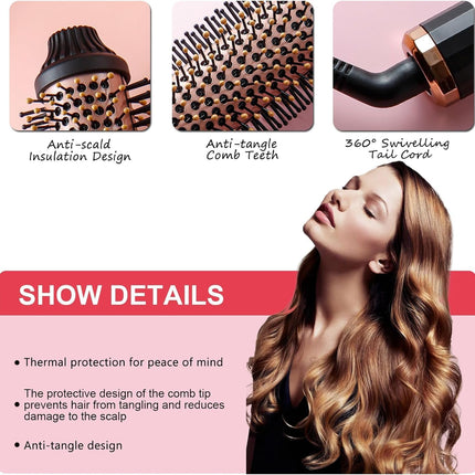Automatic Curling Iron Hair Styler - Black.