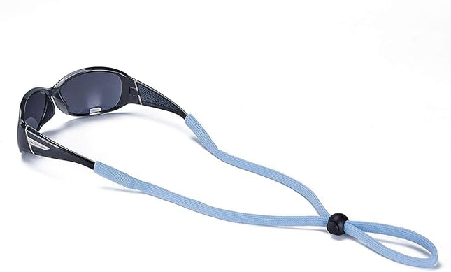 Adjustable Lightweight 6-Pack Eyewear Retainers Sports Sunglass Straps Holder.