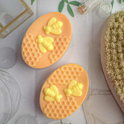 Silicone Molds for Making Candles and Soap - Purple - 2 Pieces.