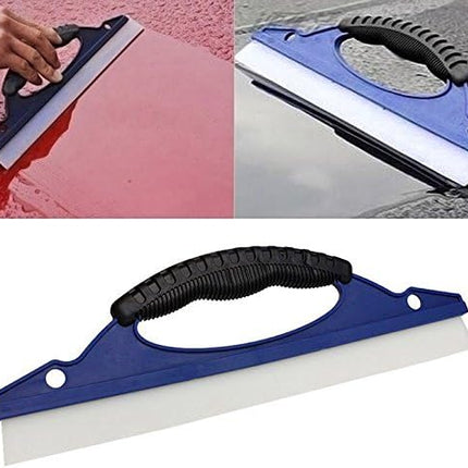 Blue Ice Scrapers 2 Pack - Windshield Ice Scraper for Car Windows - Snow and Ice Removal Tool.